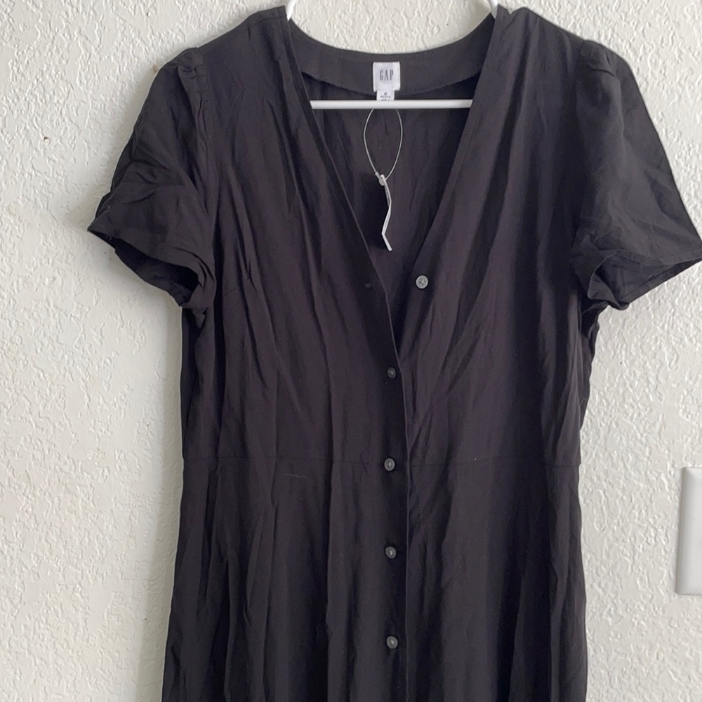 GAP button up light weight dress